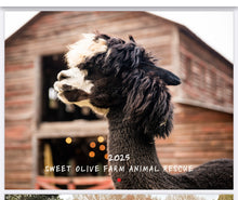 Load image into Gallery viewer, 2025 Sweet Olive Farm Animal Rescue Calendar