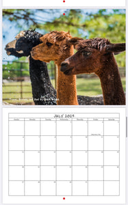 2025 Sweet Olive Farm Animal Rescue Calendar