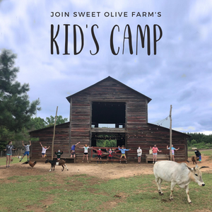 Kid's Farm Camp :: July 31 - August 4  : 9a-3p - Week 8